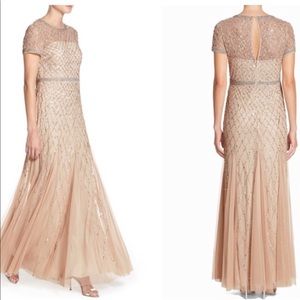 Adrianna Papell Sequin Formal/ Bridesmaid Dress